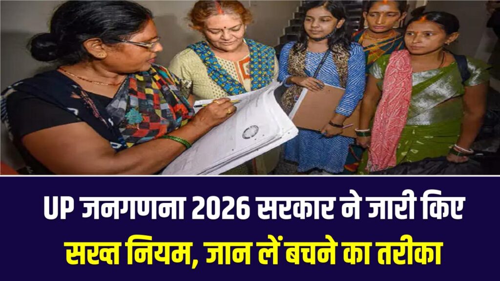 UP जनगणना 2026: गलत जानकारी दी तो खानी पड़ेगी जेल की हवा! सरकार ने जारी किए सख्त नियम; जान लें बचने का तरीका