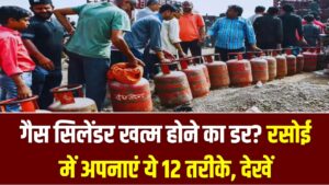गैस सिलेंडर खत्म होने का डर? रसोई में अपनाएं ये 12 तरीके, देखें